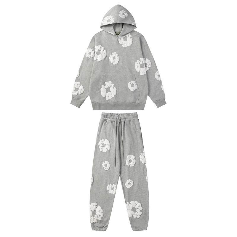 Set Denim Tears Grey-White