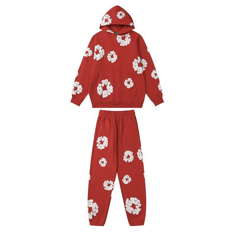 Set Denim Tears Red-White