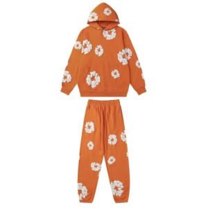 Set Denim Tears Orange-White