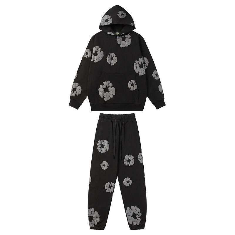 Set Denim Tears Black-Grey